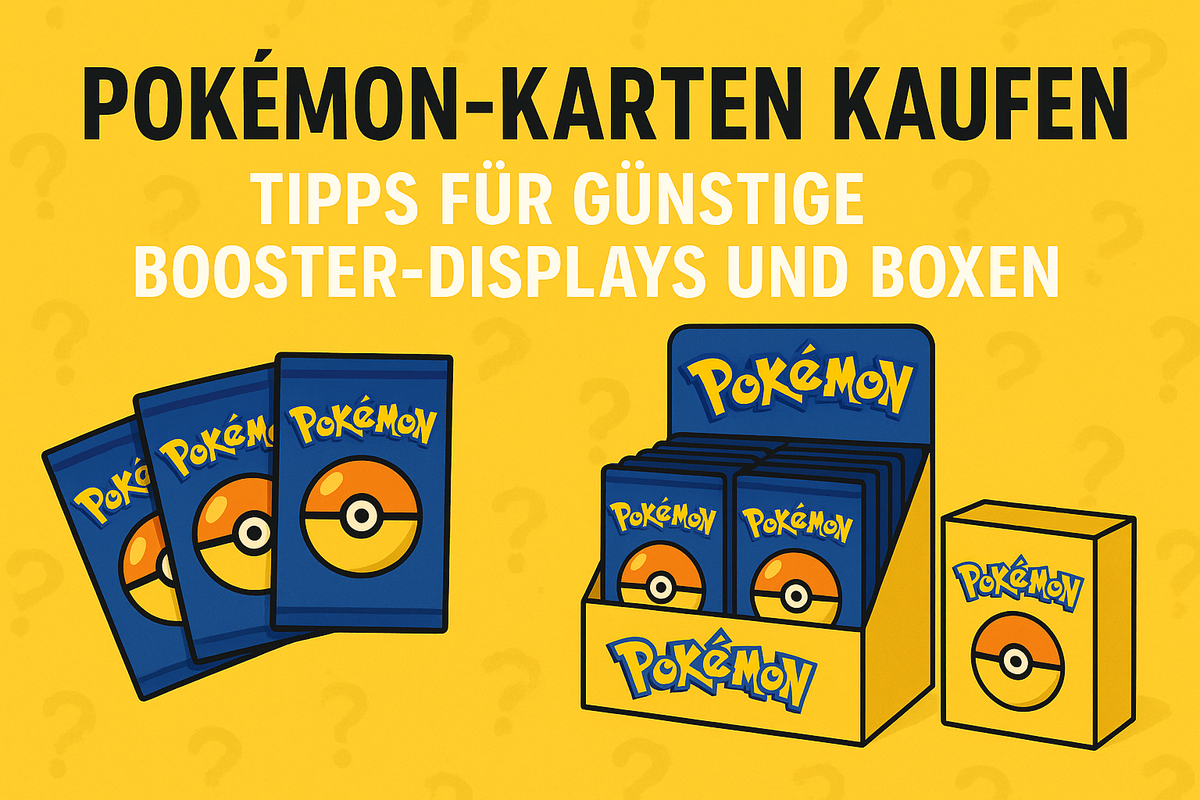 Pokémon Karten kaufen: Tipps für günstige Booster-Displays und Boxen - Cardcosmos