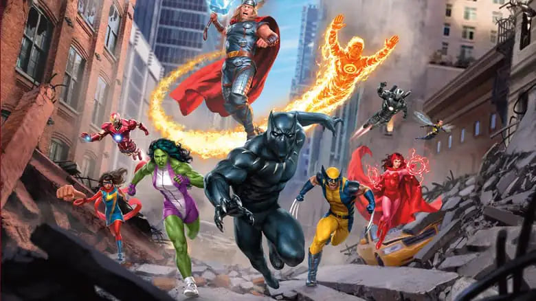 Magic: The Gathering Marvel Super Heroes Deutsch