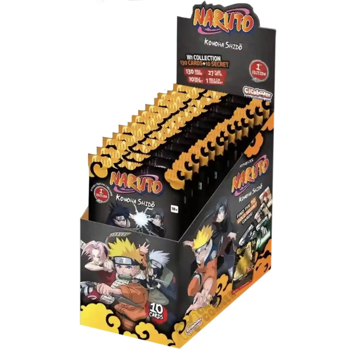 Naruto Mythos TCG - Konoha Shido Booster Display (1. Edition) - EN