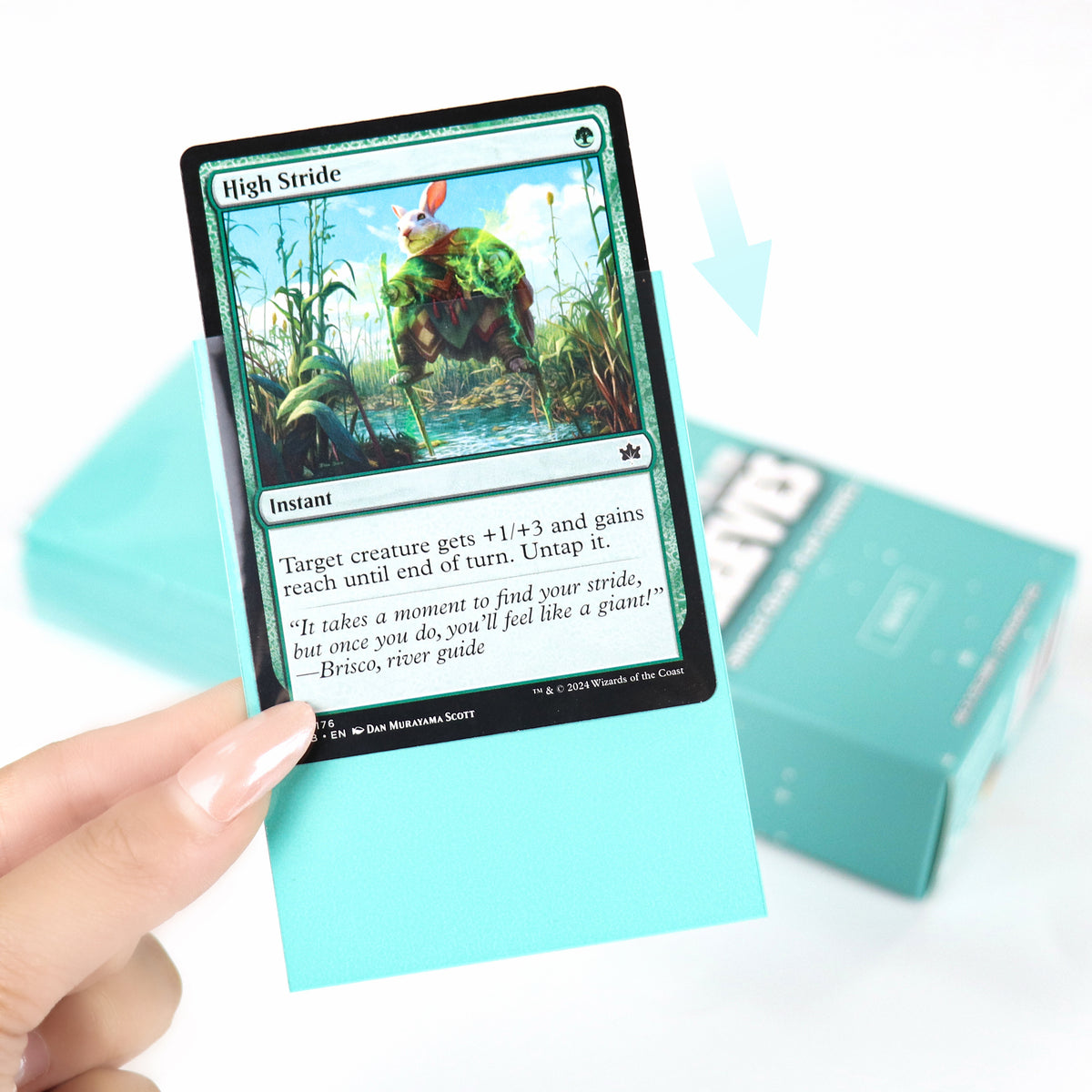 cardcosmos - Protège cartes mats premium Mint | 100stk