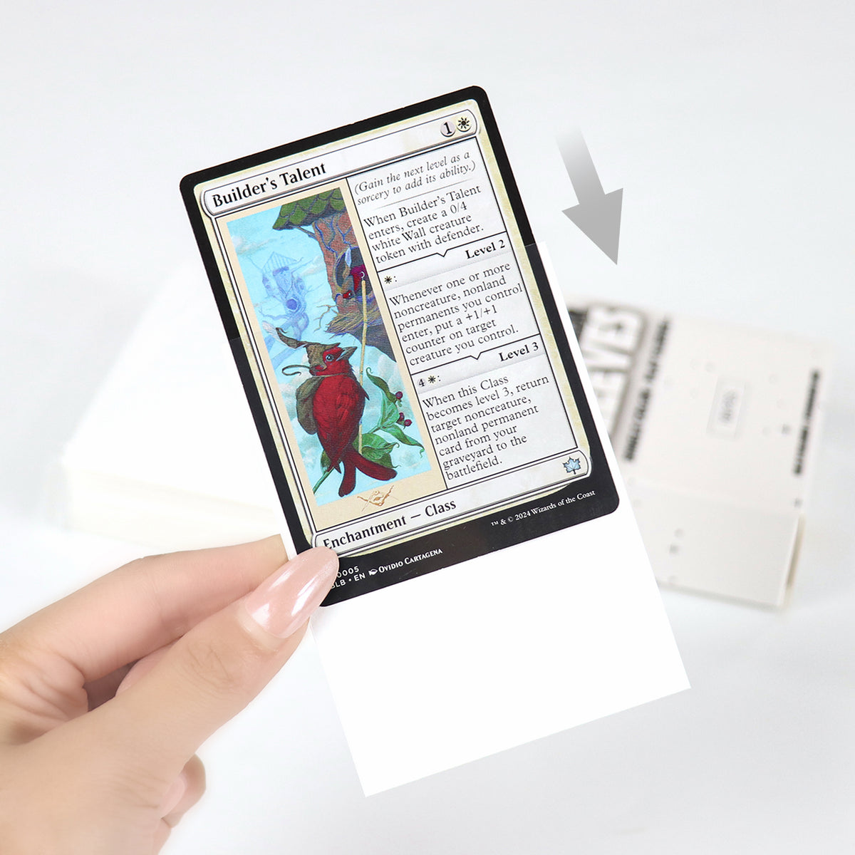 cardcosmos - Premium Matte Sleeves White | 100 pcs