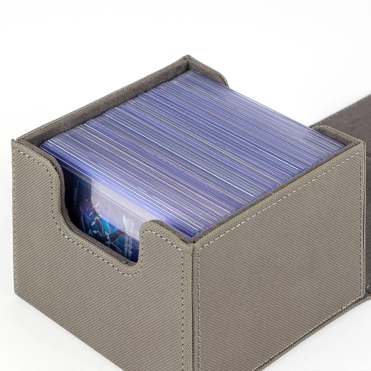 cardcosmos - 60+ Premium Toploader Deck Box - Gray