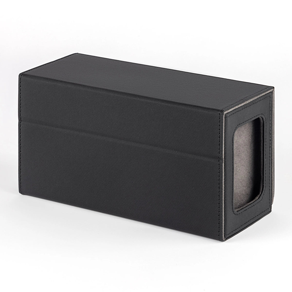 cardcosmos - Boîte de deck premium 200+ avec plateau à dés Noir