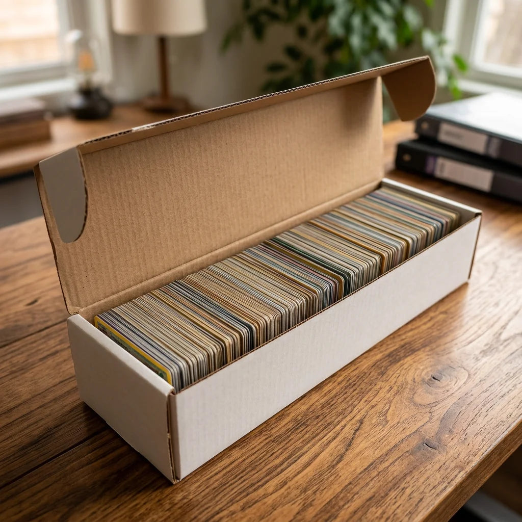 cardcosmos Card Boxes for 1000 Cards – Trading Card Game Storage Boxes