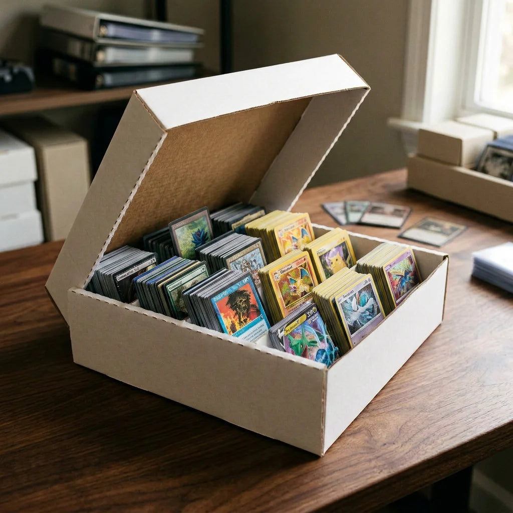 cardcosmos card boxes for 3200 cards – set of 10 or 30