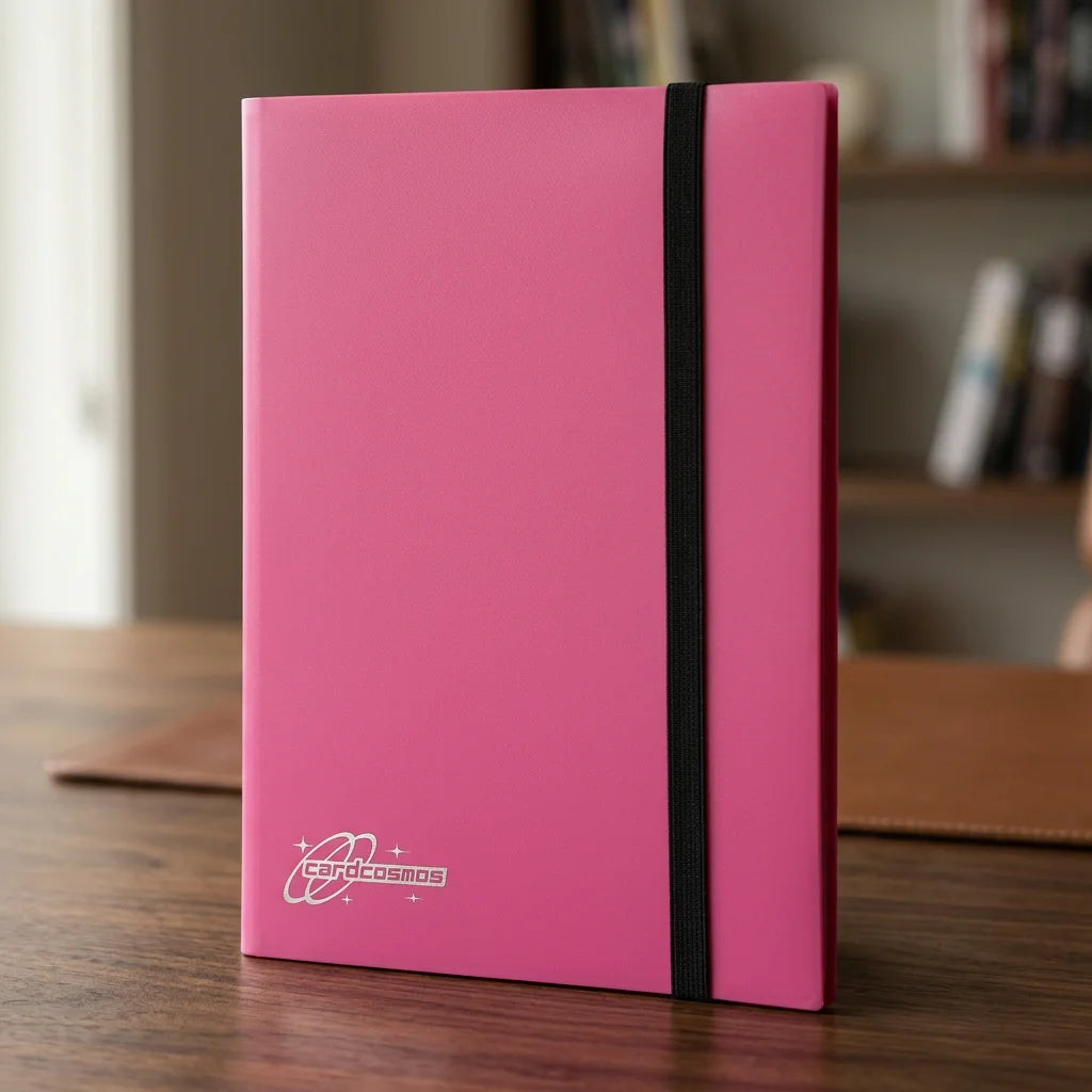 cardcosmos - Classeur basic à sangle 9 pochettes - Rose