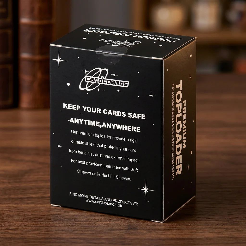 cardcosmos - Toploader premium 3" x 4" 35PT | 25 pcs