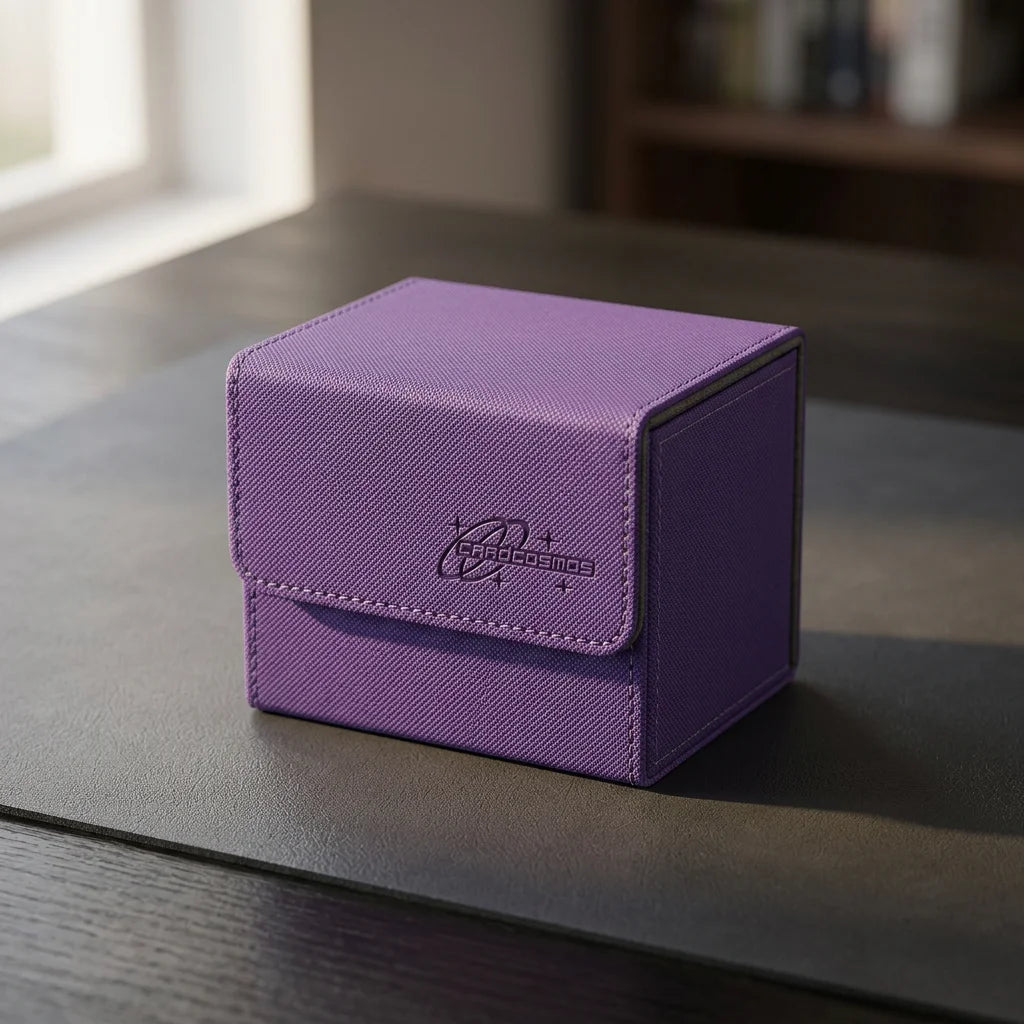cardcosmos - 100+ Premium deck box - Purple