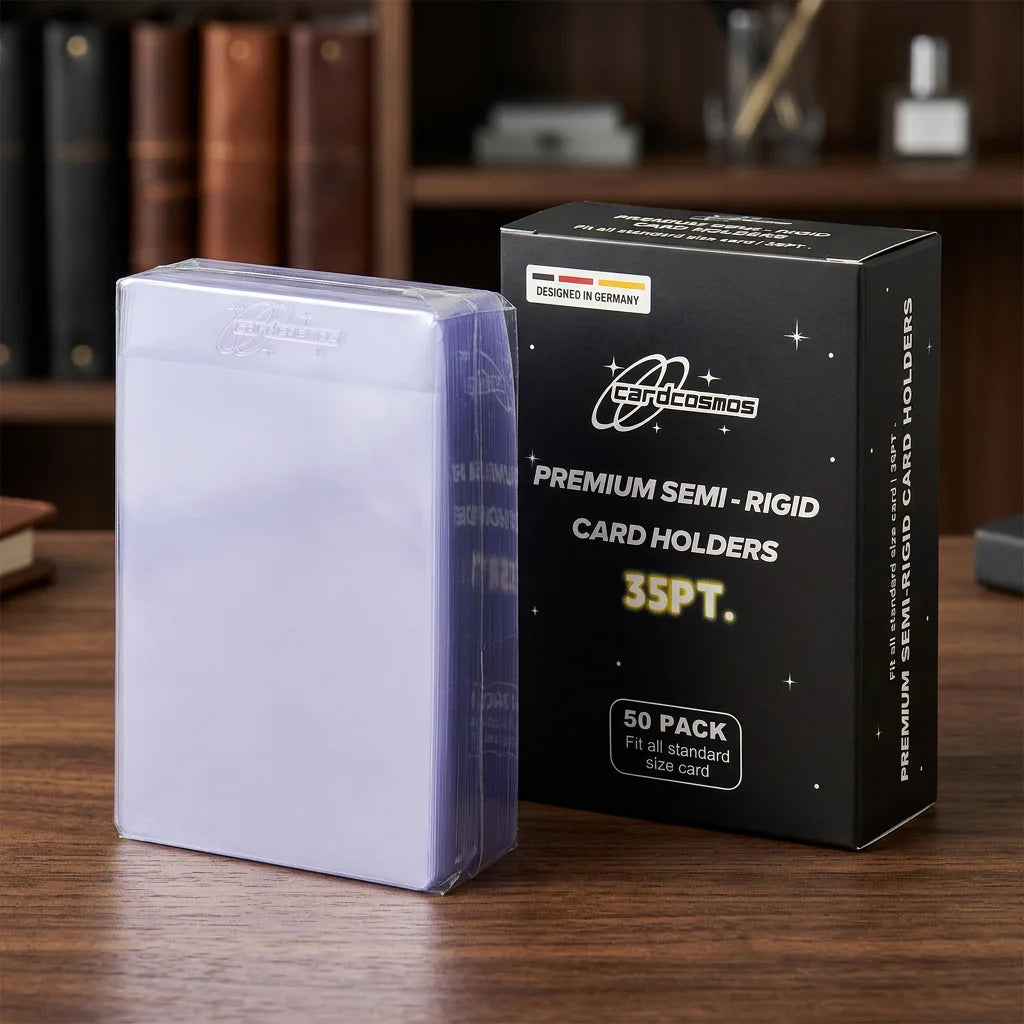 cardcosmos - Protège-cartes semi-rigides premium 35PT | 50 pcs