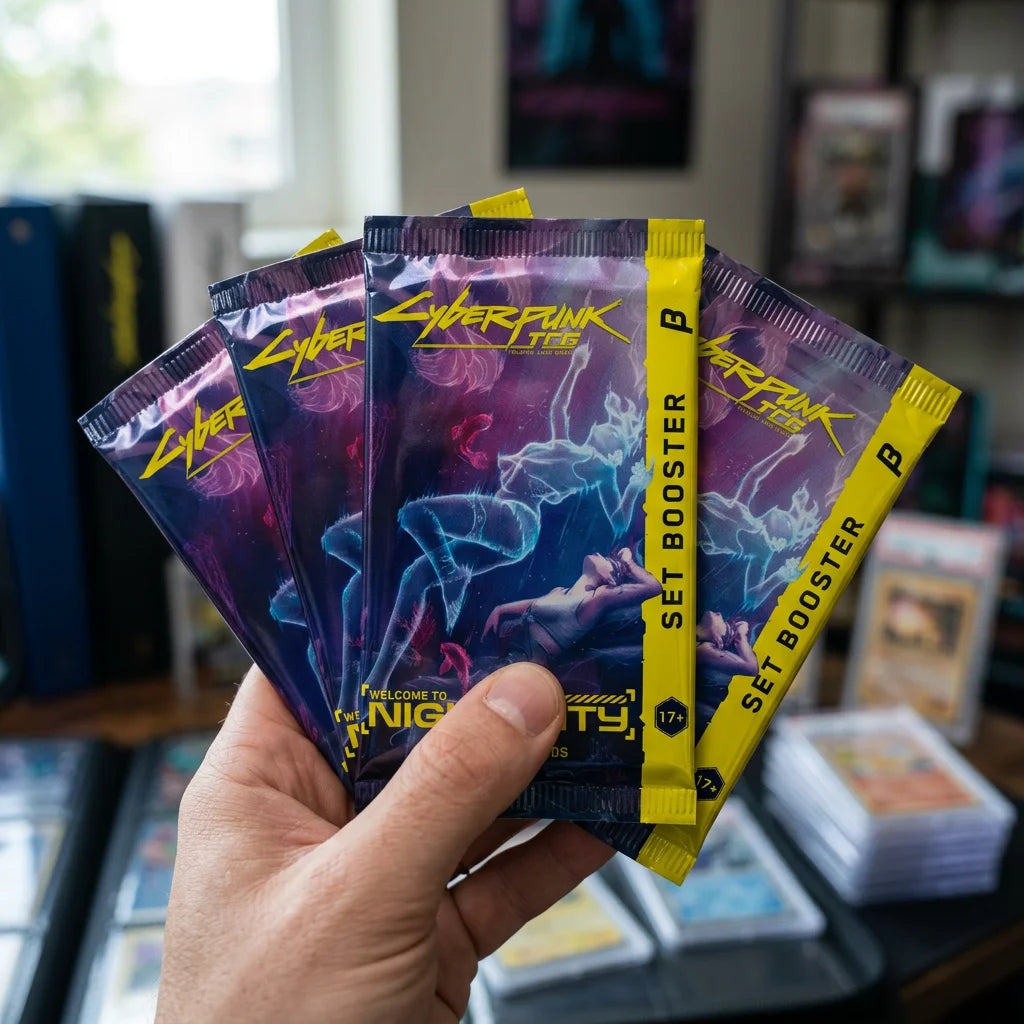 Cyberpunk TCG : Boîte de boosters Beta Welcome to Night City EN
