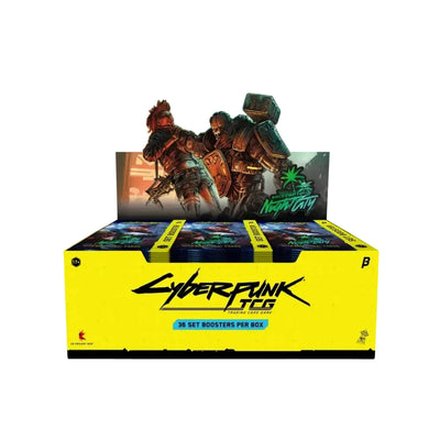 Cyberpunk TCG : Boîte de boosters Beta Welcome to Night City EN