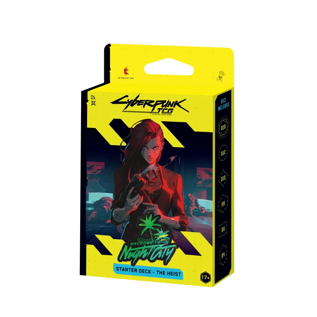 Cyberpunk TCG : Deck de démarrage Welcome to Night City The Heist EN