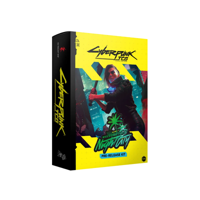 Cyberpunk TCG : Kit de pré-lancement Welcome to Night City EN