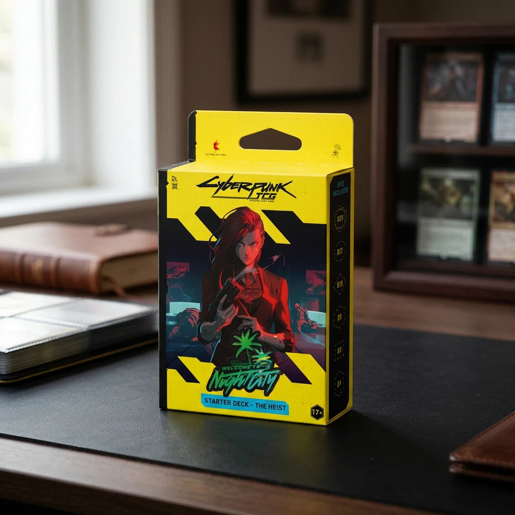 Cyberpunk TCG : Deck de démarrage Welcome to Night City The Heist EN