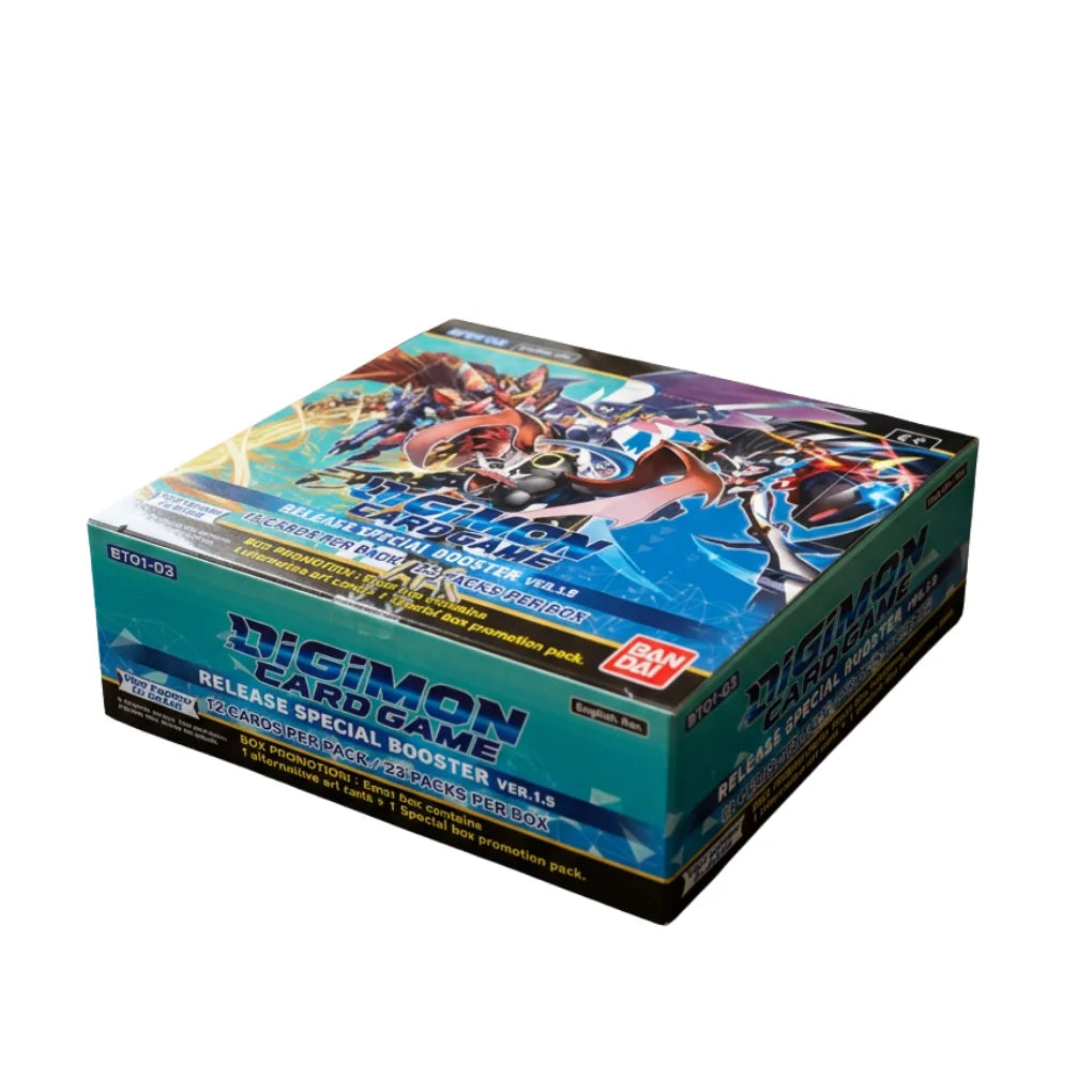 Digimon Card Game - Display de boosters Release Special Ver.1.5 - Anglais
