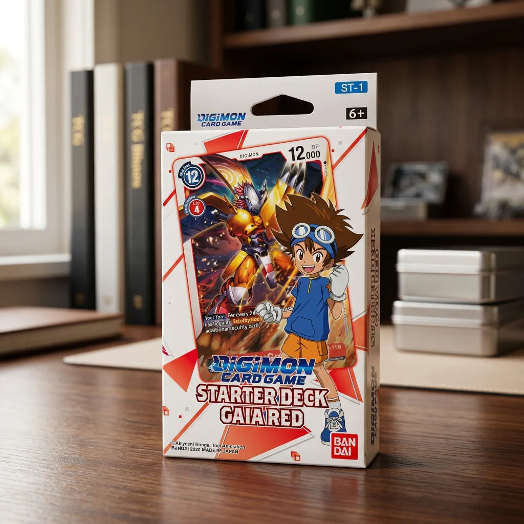 Digimon Card Game - Deck de démarrage Gaia Red ST1 - Anglais