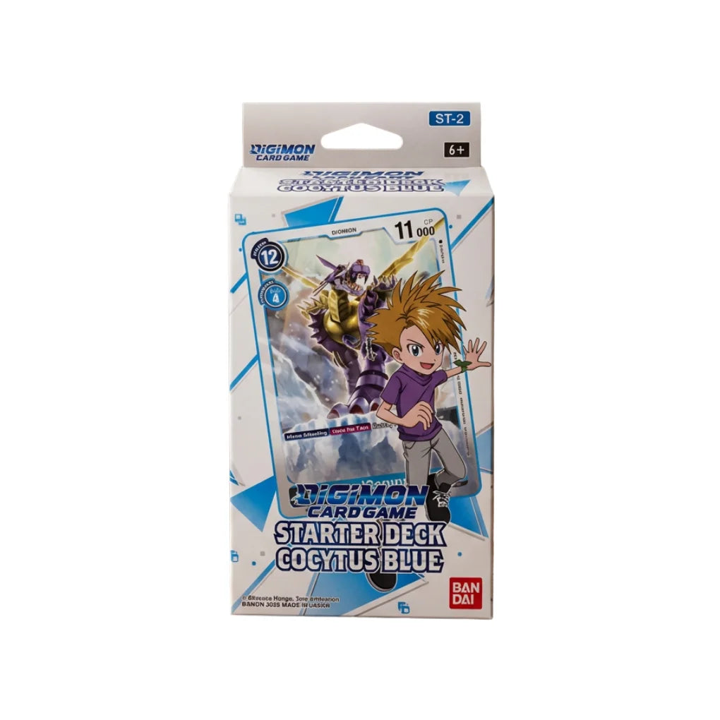 Digimon Card Game - Deck de démarrage Cocytus Blue ST2 - Anglais