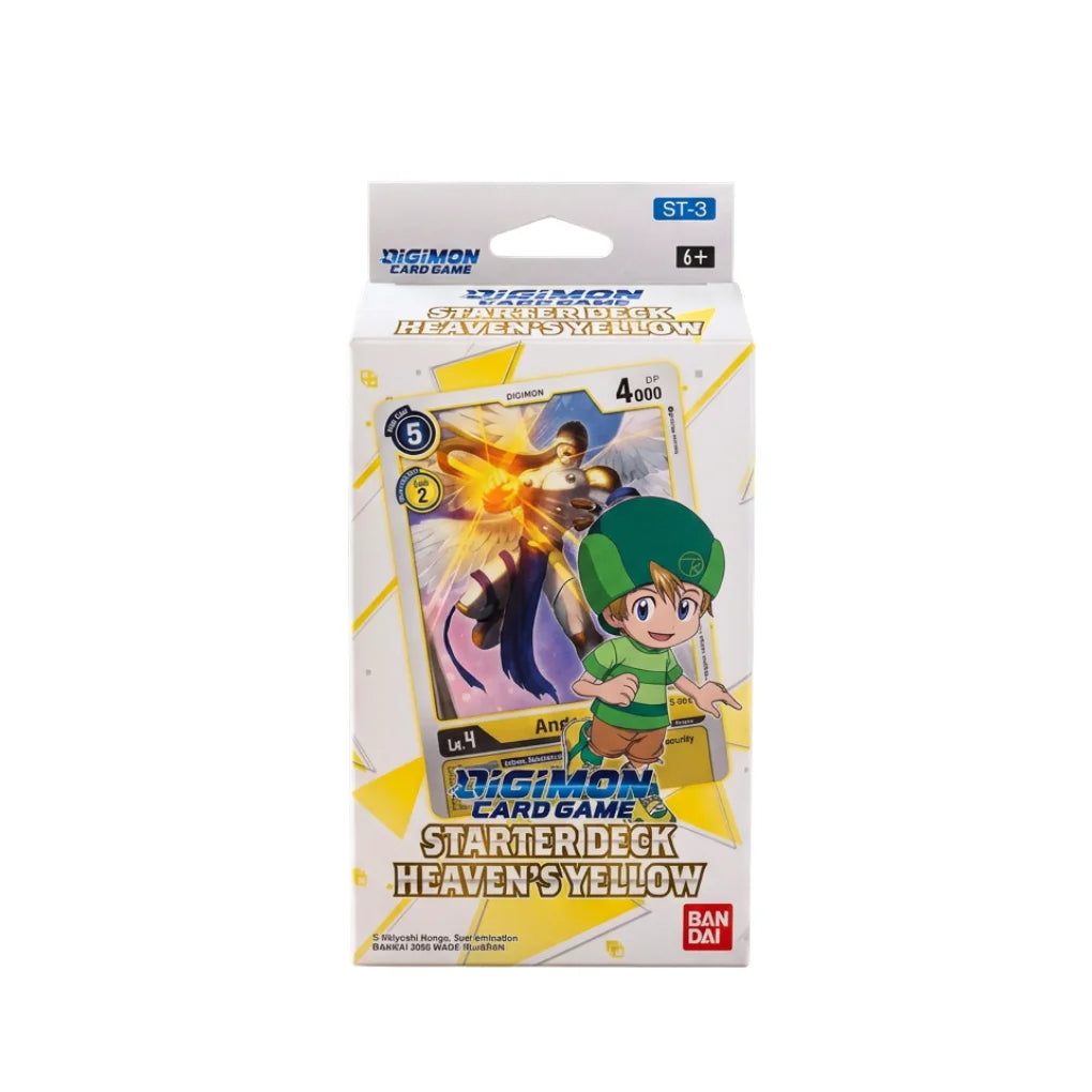 Digimon Card Game - Deck de démarrage Heaven’s Yellow ST3 - Anglais