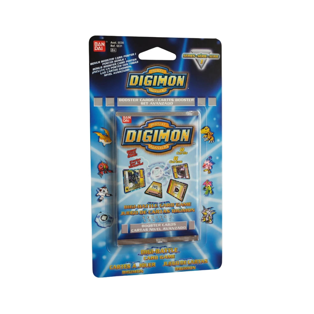 Upper Deck Digimon Series 1 Blister de boosters - Allemand