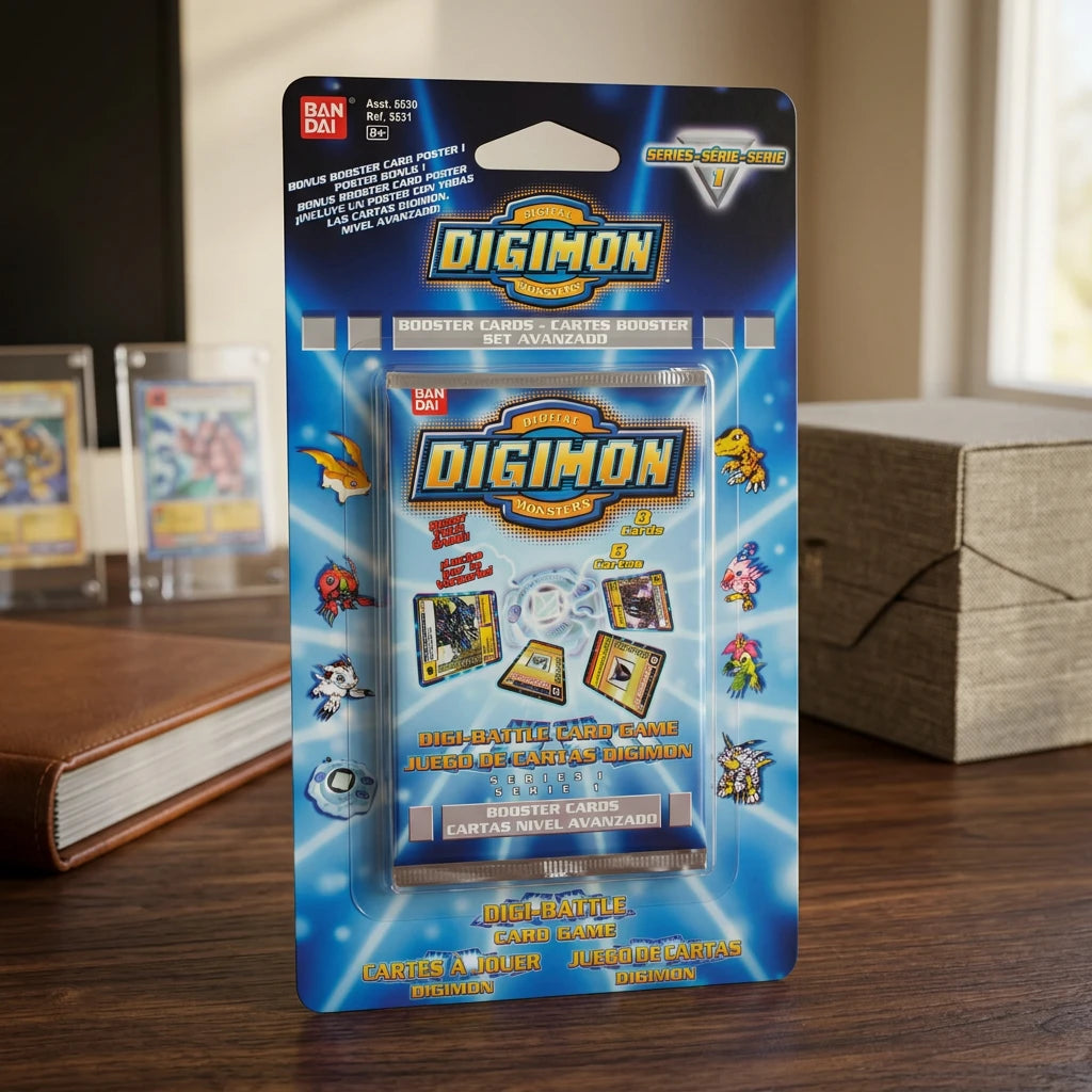 Upper Deck Digimon Series 1 Blister de boosters - Allemand