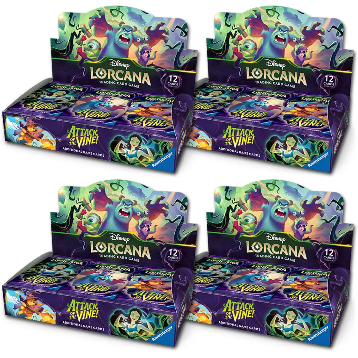 Disney Lorcana - Attack of the Vine Booster Display - EN
