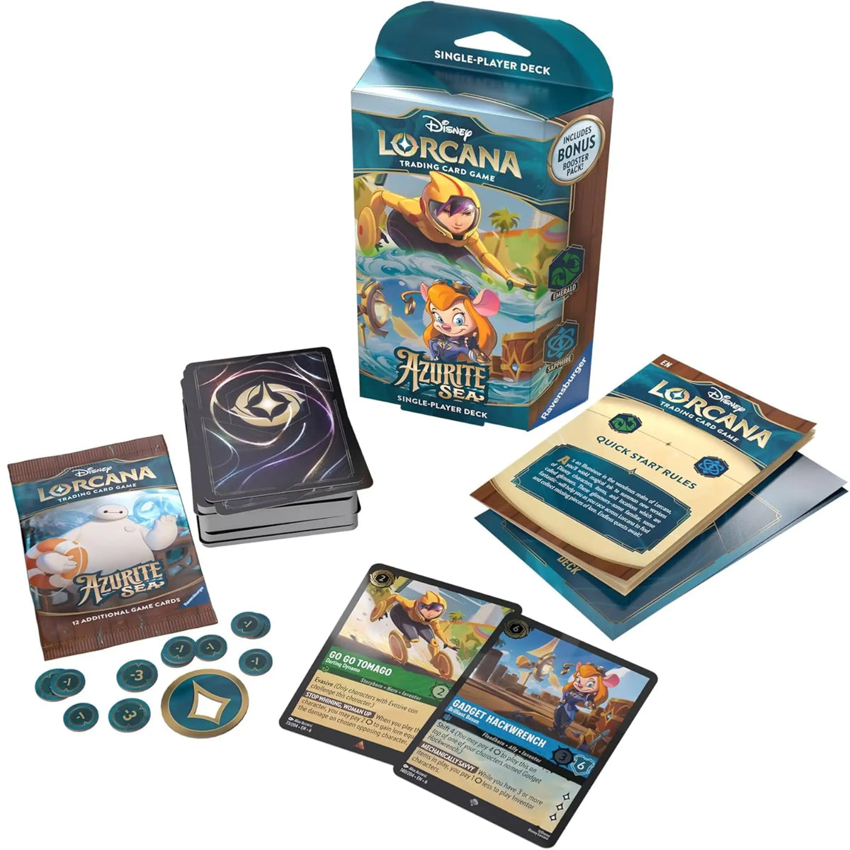 Disney Lorcana - Azurite Sea Starter Deck Display - EN