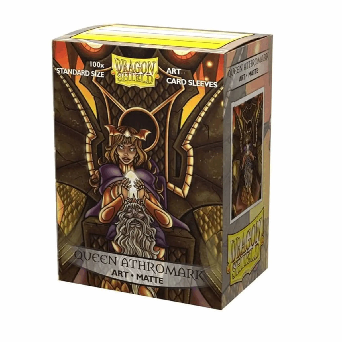 Dragon Shield Art Sleeves - Matte Queen Athromark | 100stk