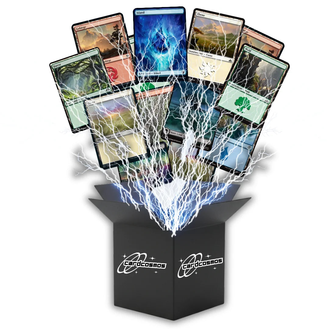 Magic Standard Land Set – 100 or 200 randomly mixed cards