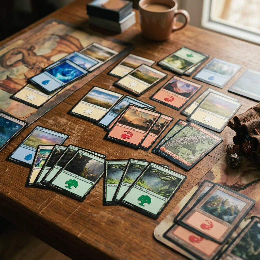 Magic Standard Land Set – 100 or 200 randomly mixed cards