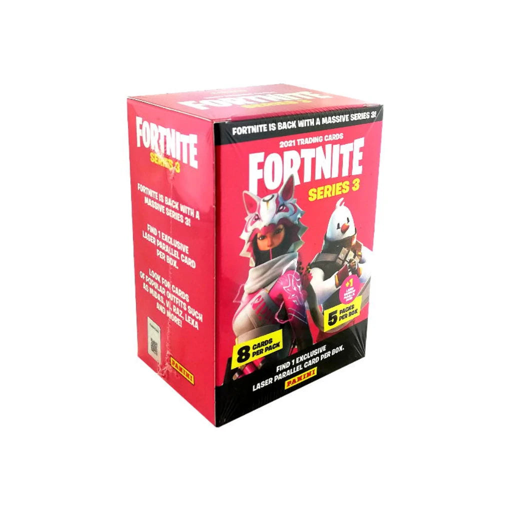 Panini - Lot de boosters Fortnite Series 3 - Anglais