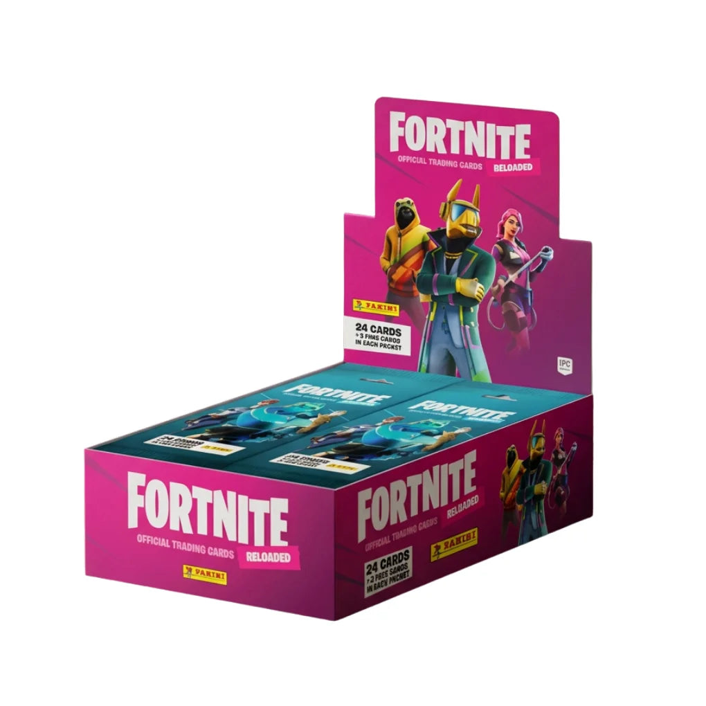 Panini - Boîte de lot de boosters Fortnite Reloaded - Anglais