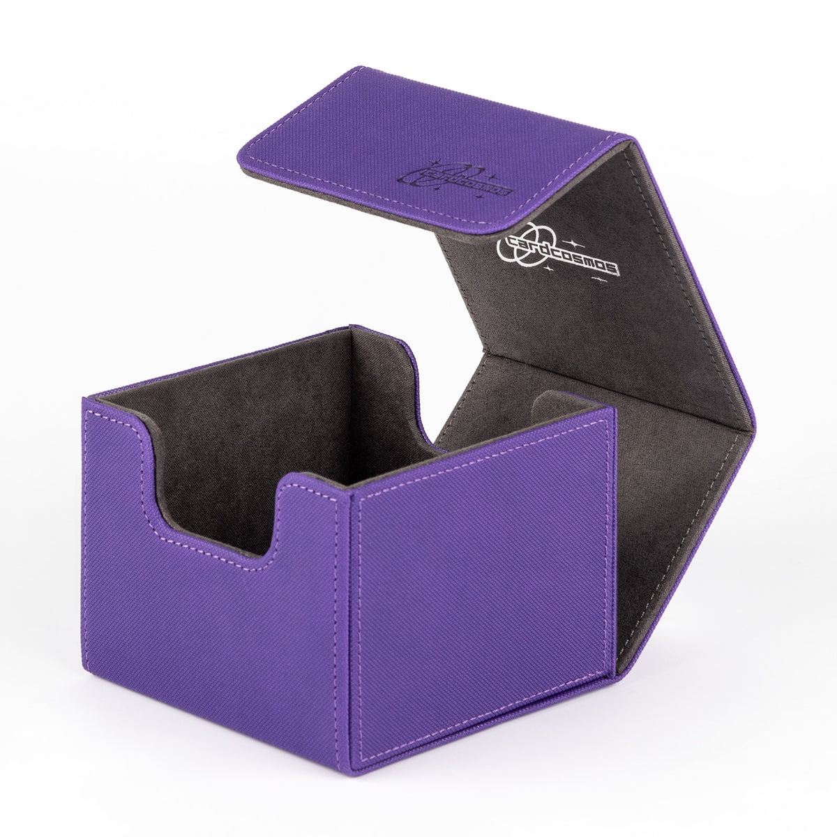 cardcosmos - Boîte de deck premium Toploader 60+ - Violet