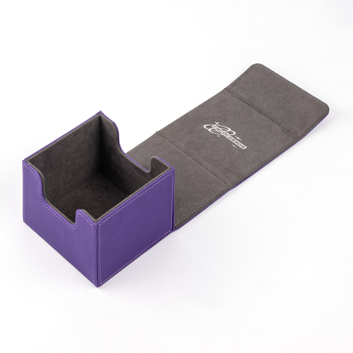 cardcosmos - Boîte de deck premium Toploader 60+ - Violet