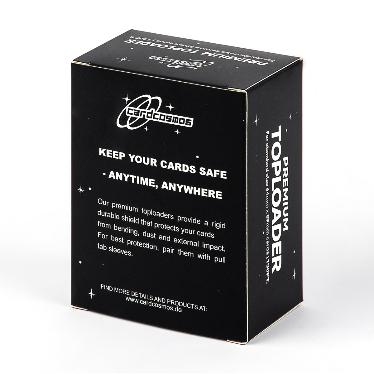 cardcosmos - Toploader premium 3" x 4" 130PT | 10 pcs