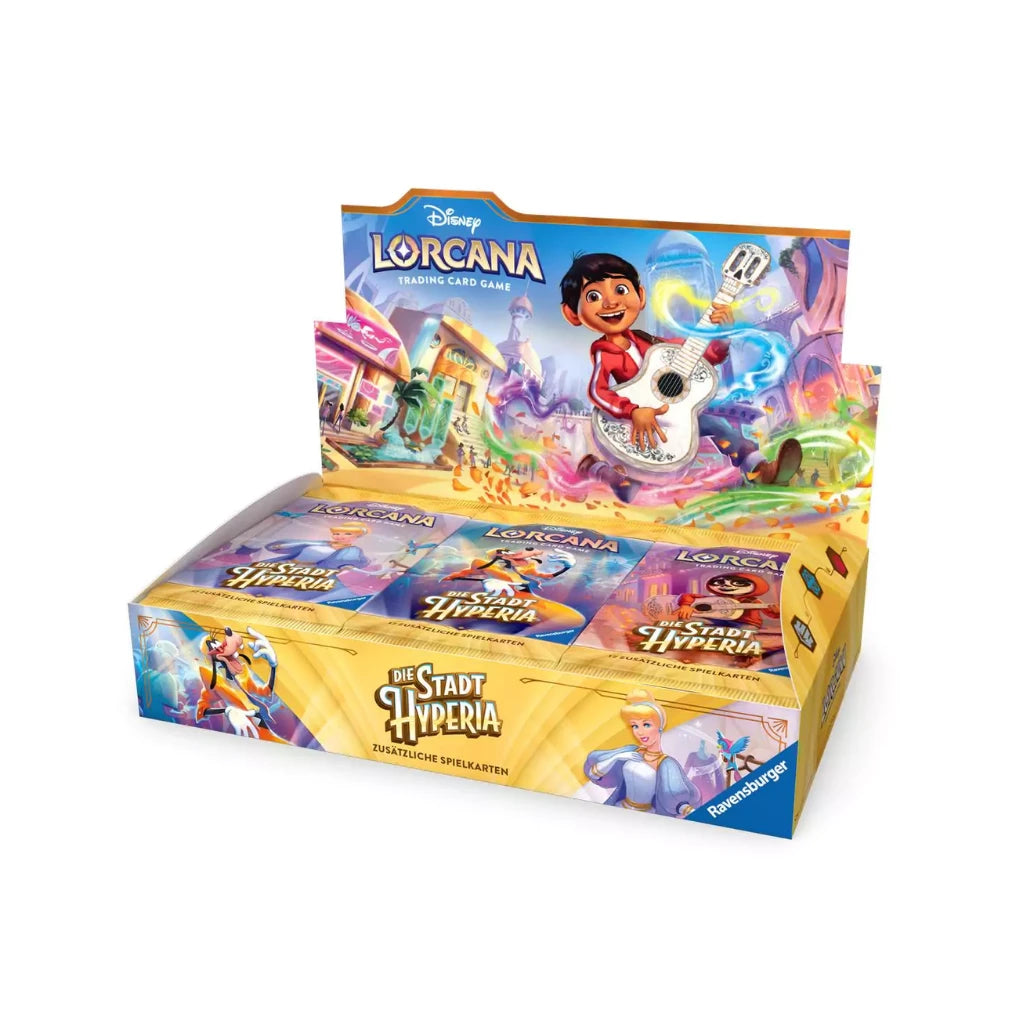 Disney Lorcana - Die Stadt Hyperia Display de boosters - Allemand
