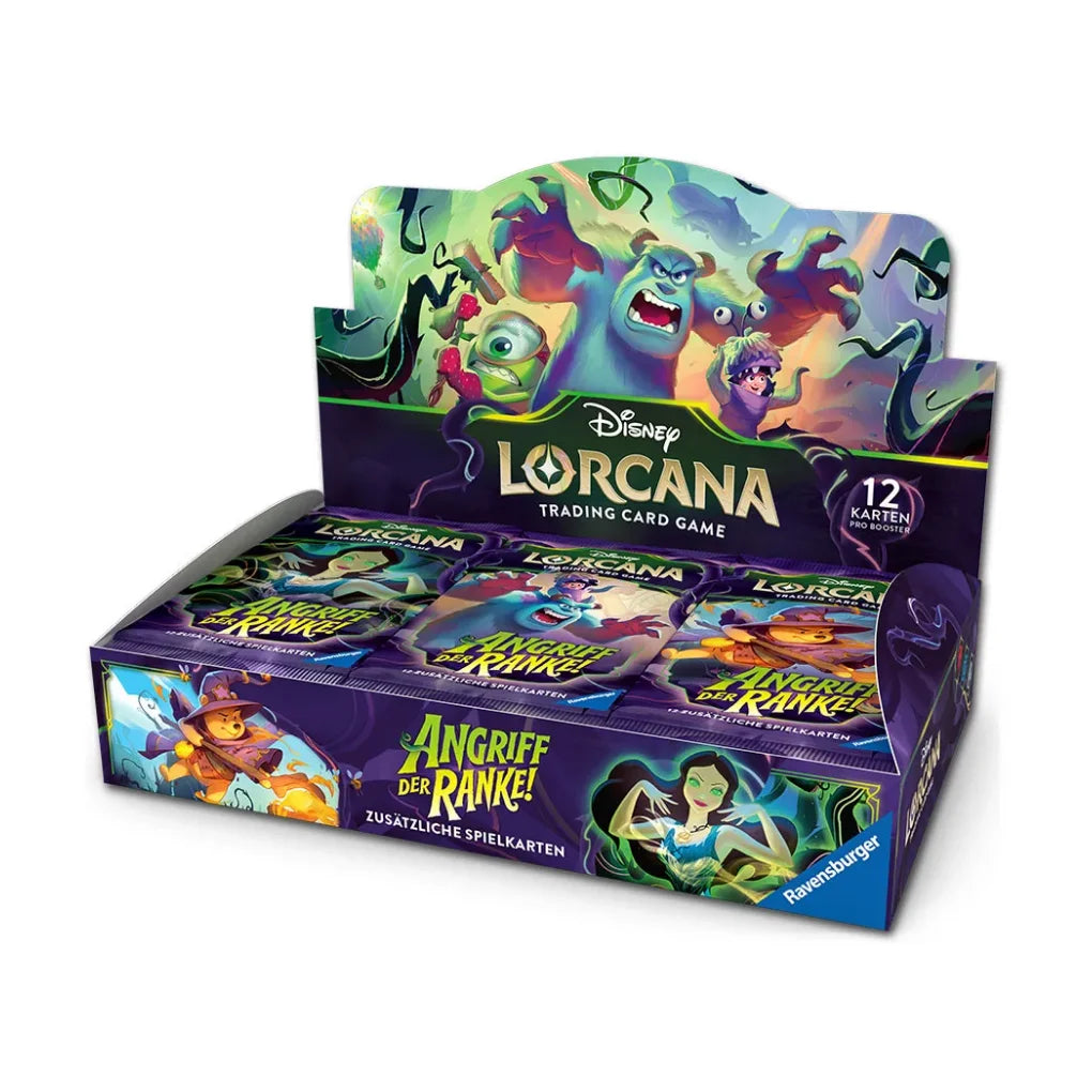 Disney Lorcana - Angriff der Ranke Display de boosters - Allemand