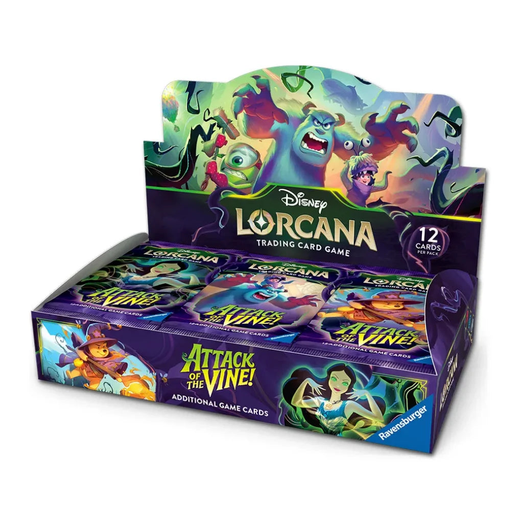 Disney Lorcana - Attack of the Vine Display de boosters - Anglais