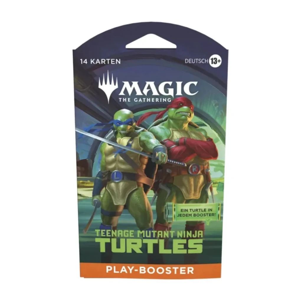 MTG - Teenage Mutant Ninja Turtles Sleeved Play-Booster - German