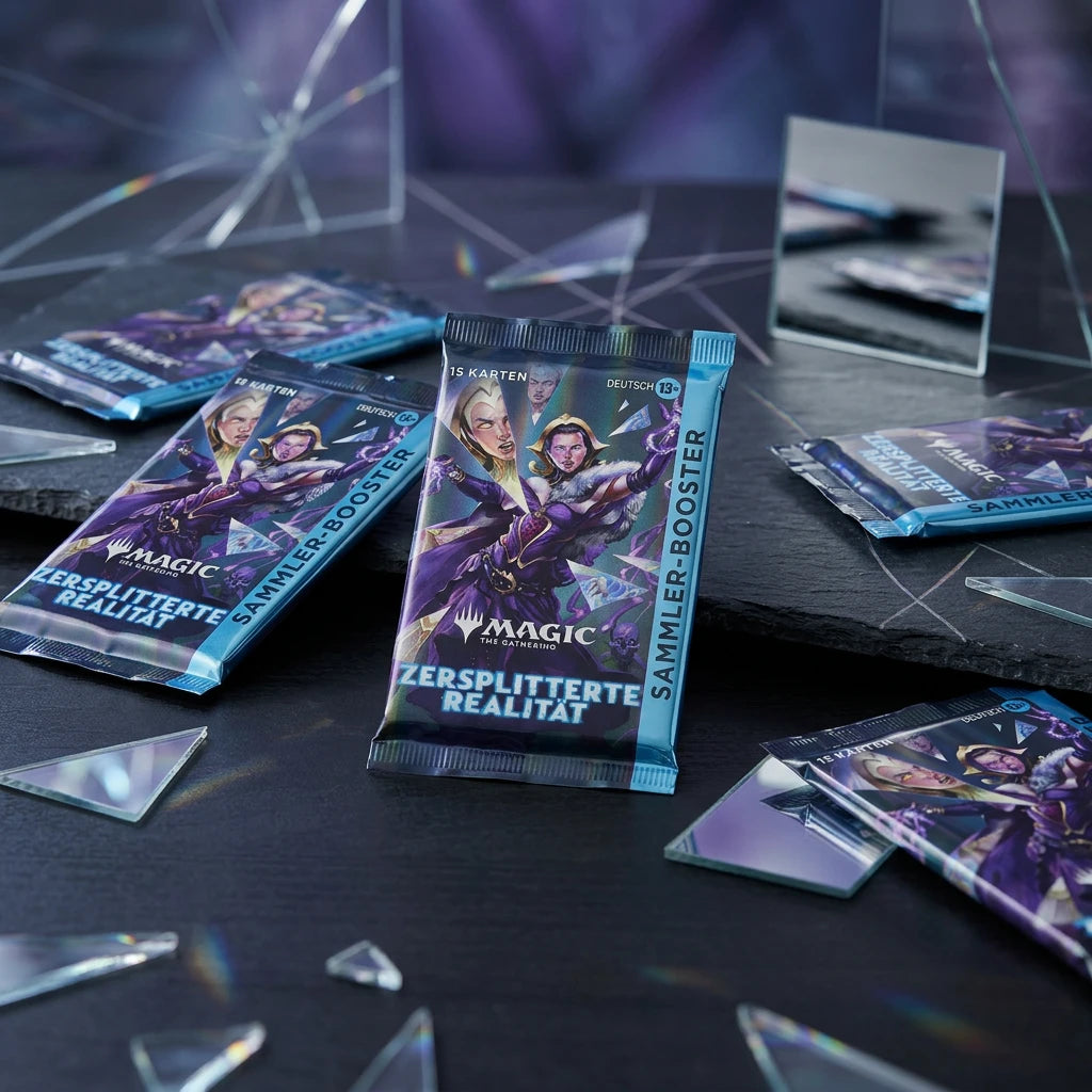 Magic: The Gathering - Zersplitterte Realität Collectors Booster Display - German