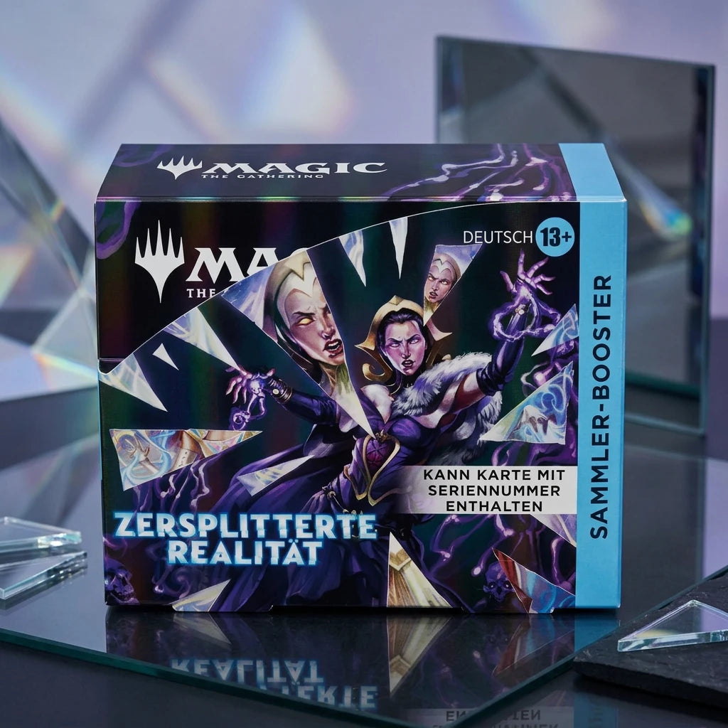 Magic: The Gathering - Zersplitterte Realität Collectors Booster Display - German