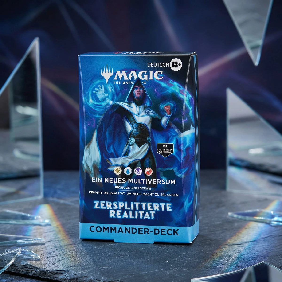Magic: The Gathering - Deck commander Zersplitterte Realität Un nouveau multivers - Allemand