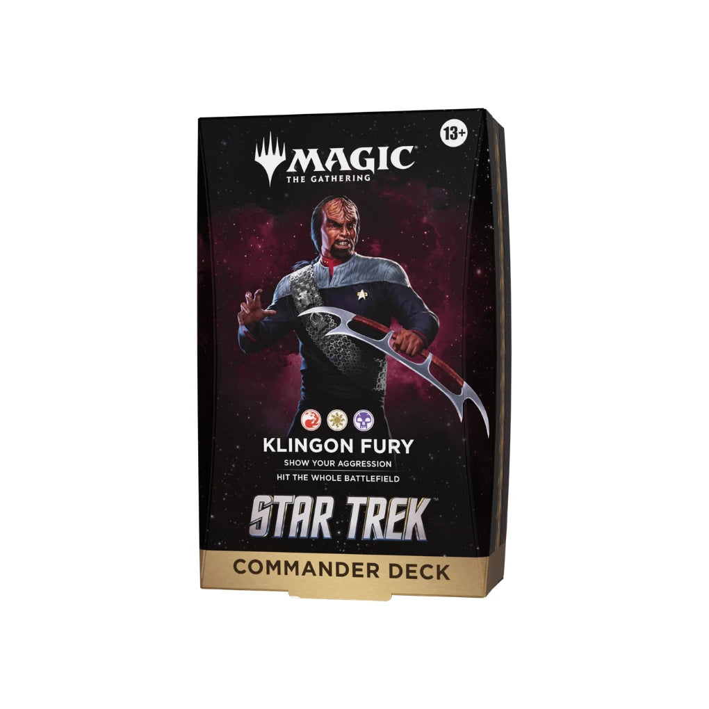 Magic: The Gathering - Star Trek Deck commander Fureur Klingonne - Anglais