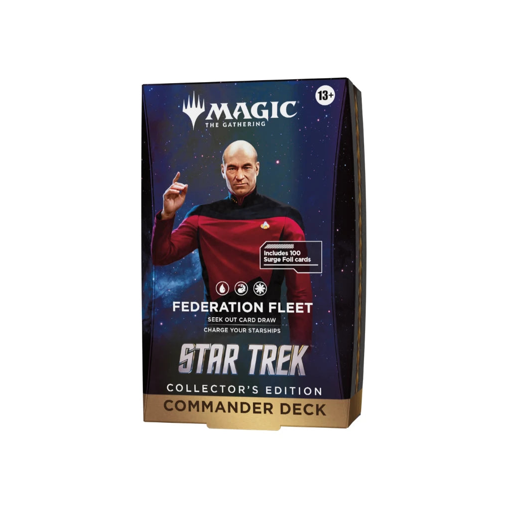 Magic: The Gathering - Star Trek Collector's Edition Commander Deck Federation Fleet - English