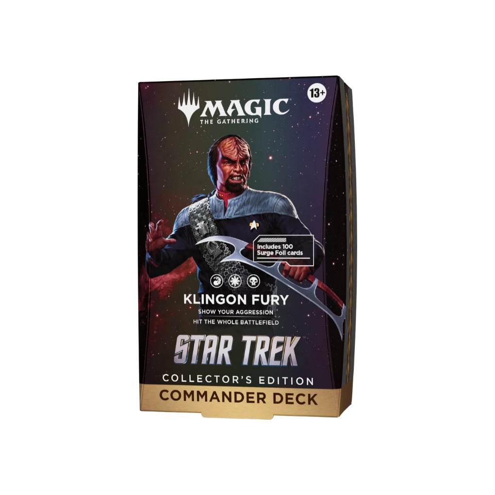 Magic: The Gathering - Star Trek Collector's Edition Commander Deck Klingon Fury - English