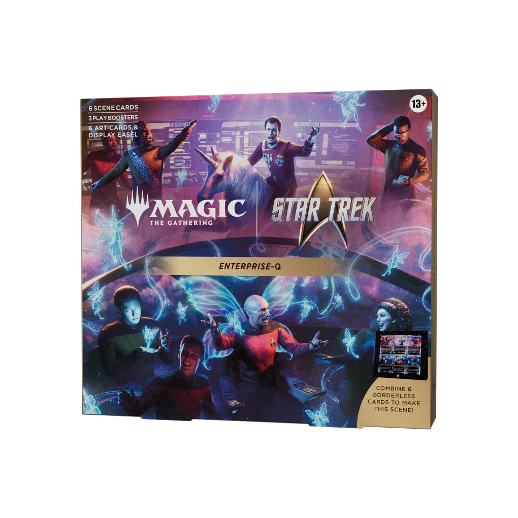 Magic: The Gathering - Star Trek Boîte scène Enterprise-Q - Anglais