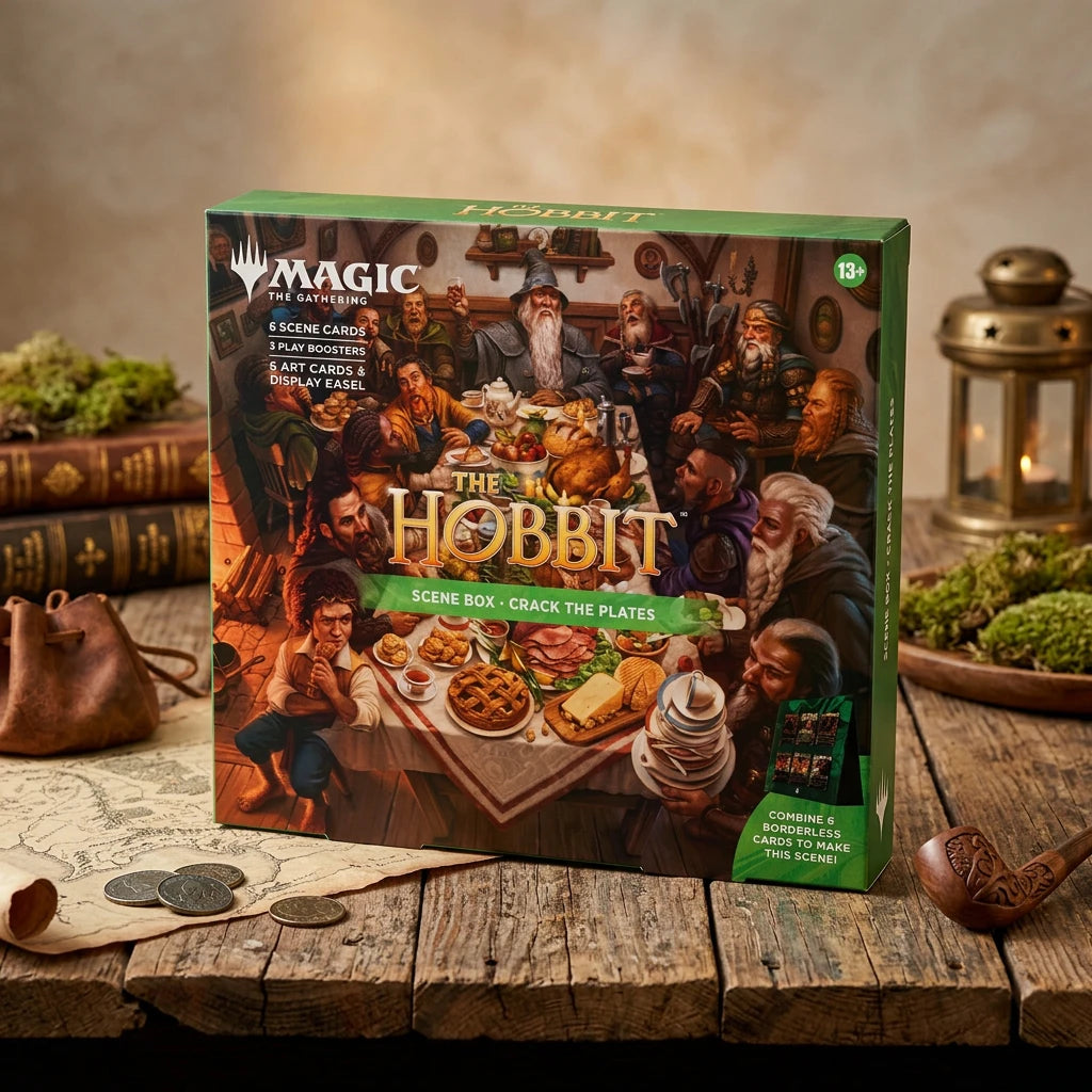 Magic: The Gathering - Boîte scène The Hobbit Crack the Plates - Anglais