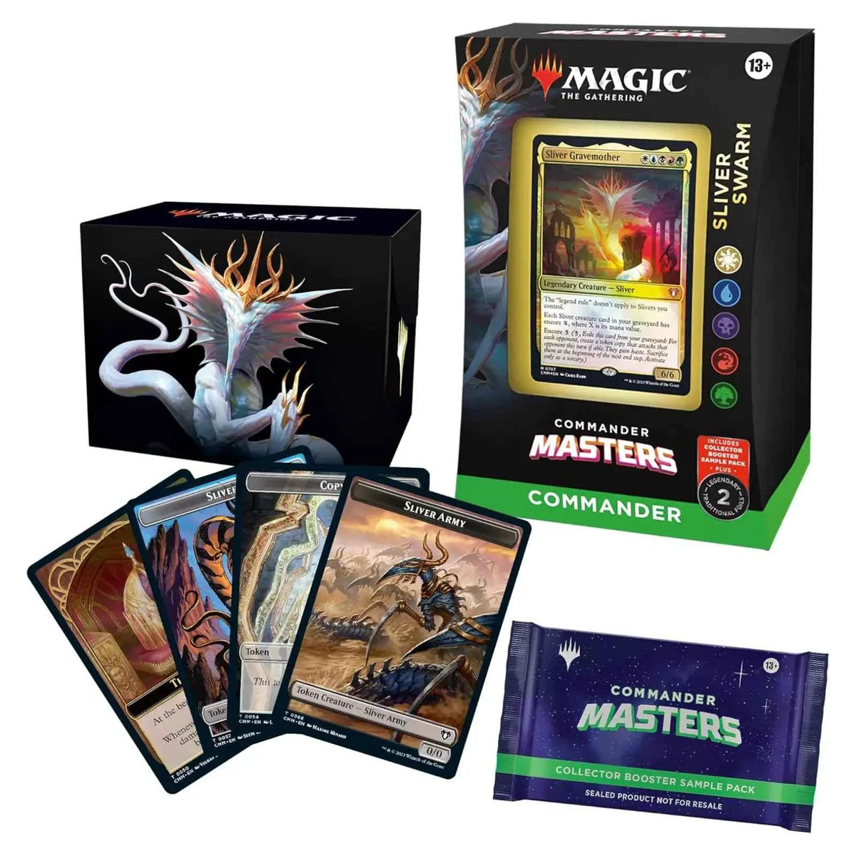 Magic: The Gathering - Commander Masters - Commander-Deck – Sliver Swarm - EN