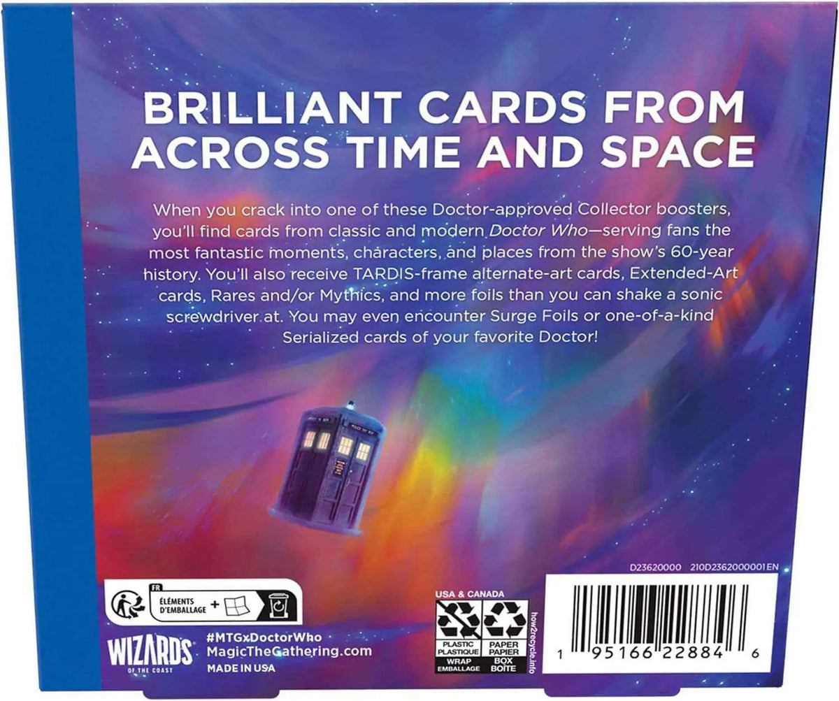 Magic: The Gathering - Doctor Who Collector Booster Box - EN