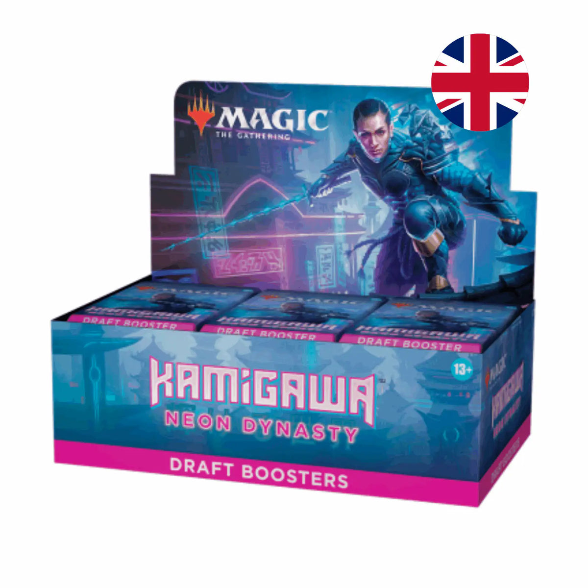 Magic: The Gathering - Kamigawa Neon Dynasty Draft Booster Box - EN