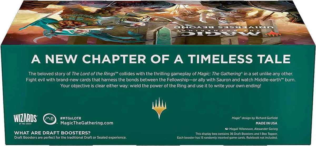 Magic: The Gathering - Lord of The Rings: Tales of Middle-Earth Draft Booster Box - EN